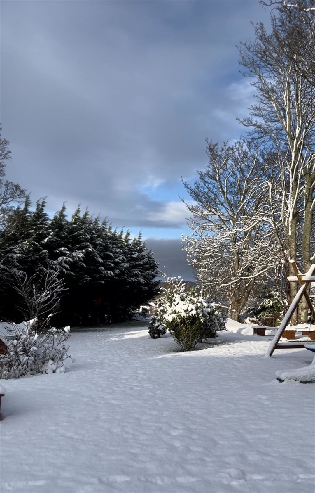 Imran Rafiq's picture of snow in Brookside,Inverness.