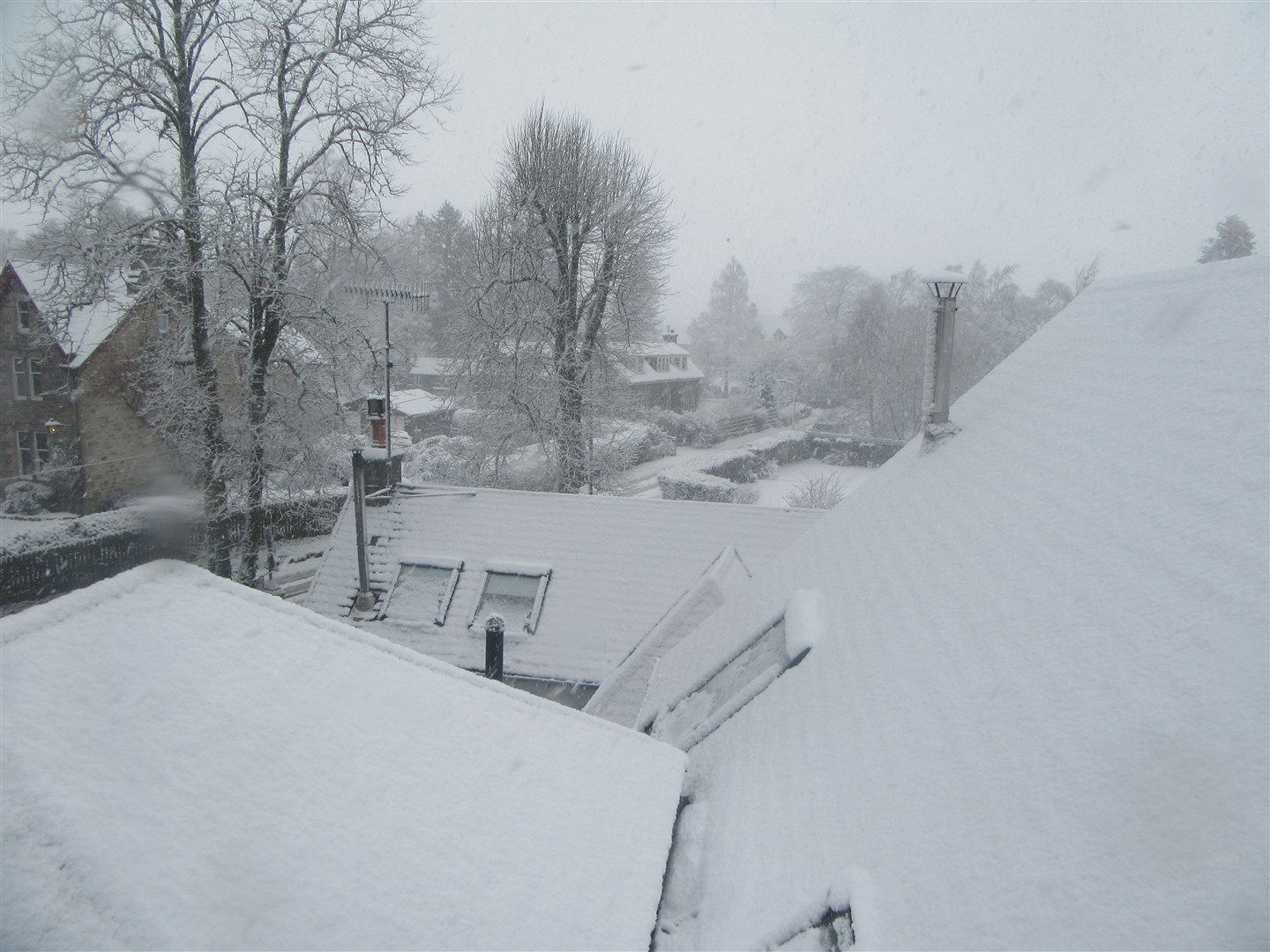 Snows in Badenoch today