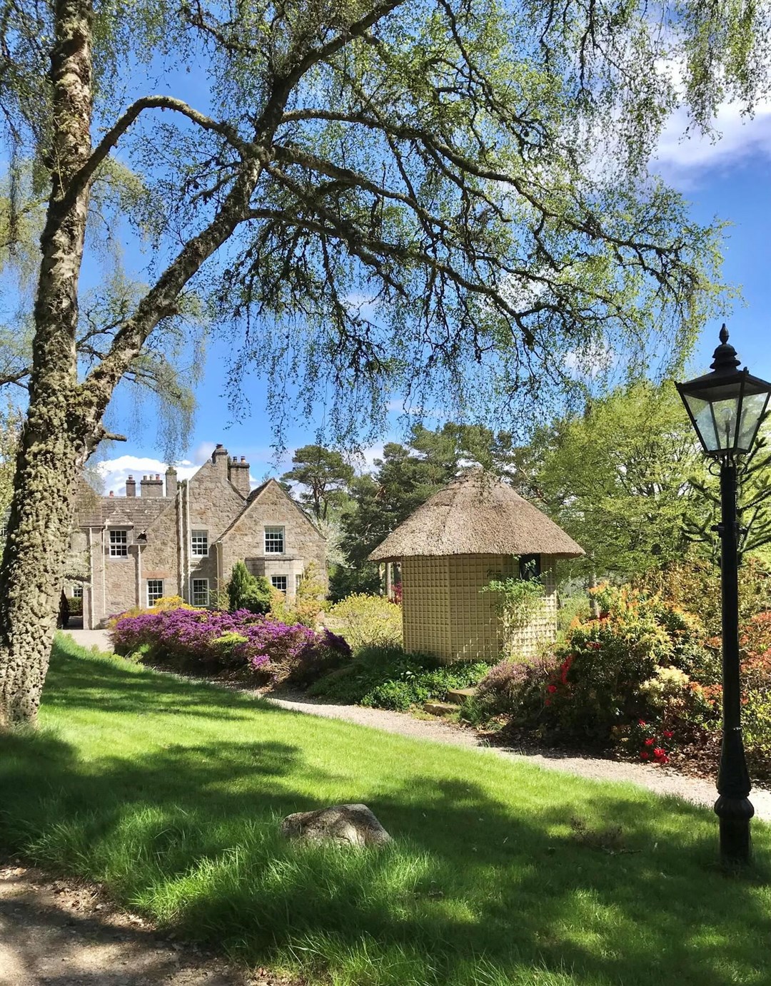 The approach to Broomfield House.