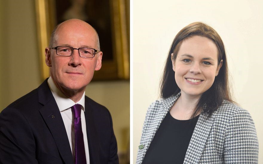 Former cabinet members John Swinney and Kate Forbes could face off against one another for the SNP leadership.