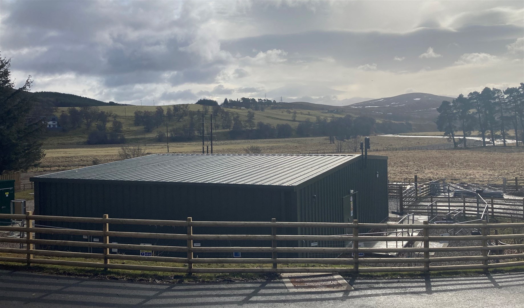 The new state-of-the-art facility serving Tomatin.