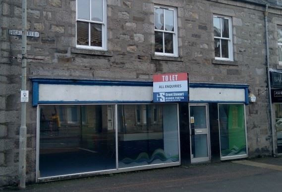 COLD STORAGE: The former Hydro shop on Grantown's High Street has sat empty for seven years but is soon to be transformed