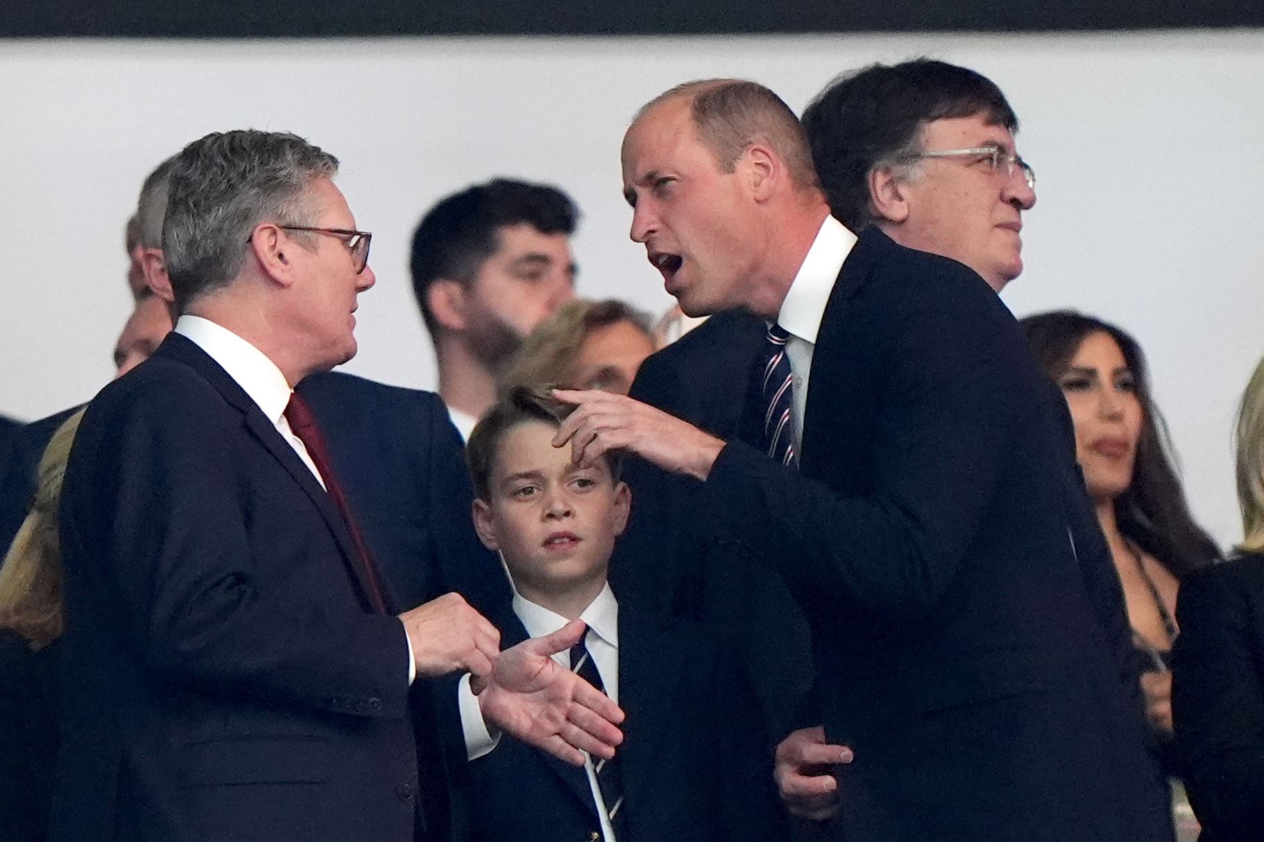 Sir Keir Starmer and the Prince of Wales (Bradley Collyer/PA)