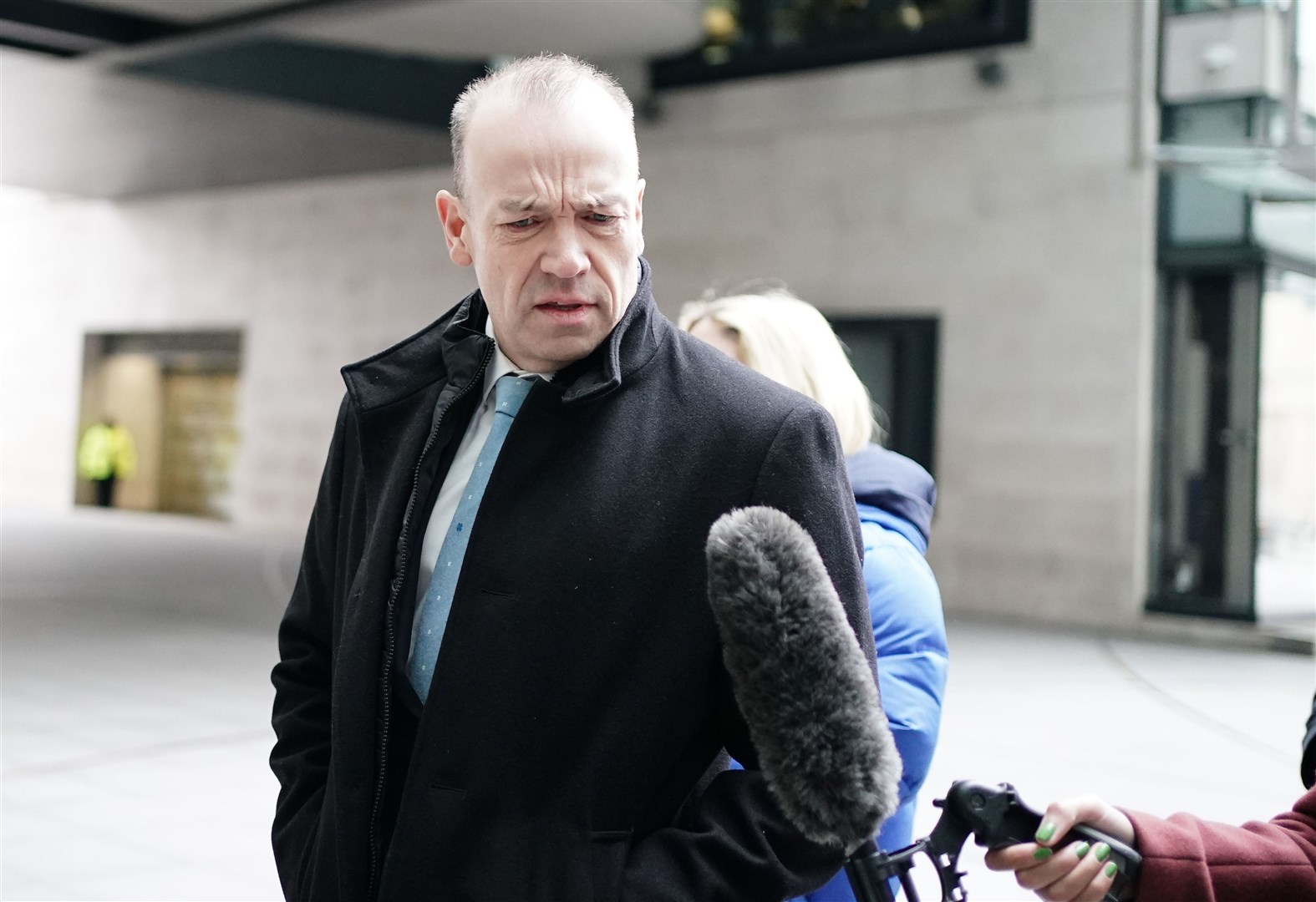 Chris Heaton-Harris said the messages only show a ‘partial’ account of what was happening at the time (Jordan Pettit/PA)