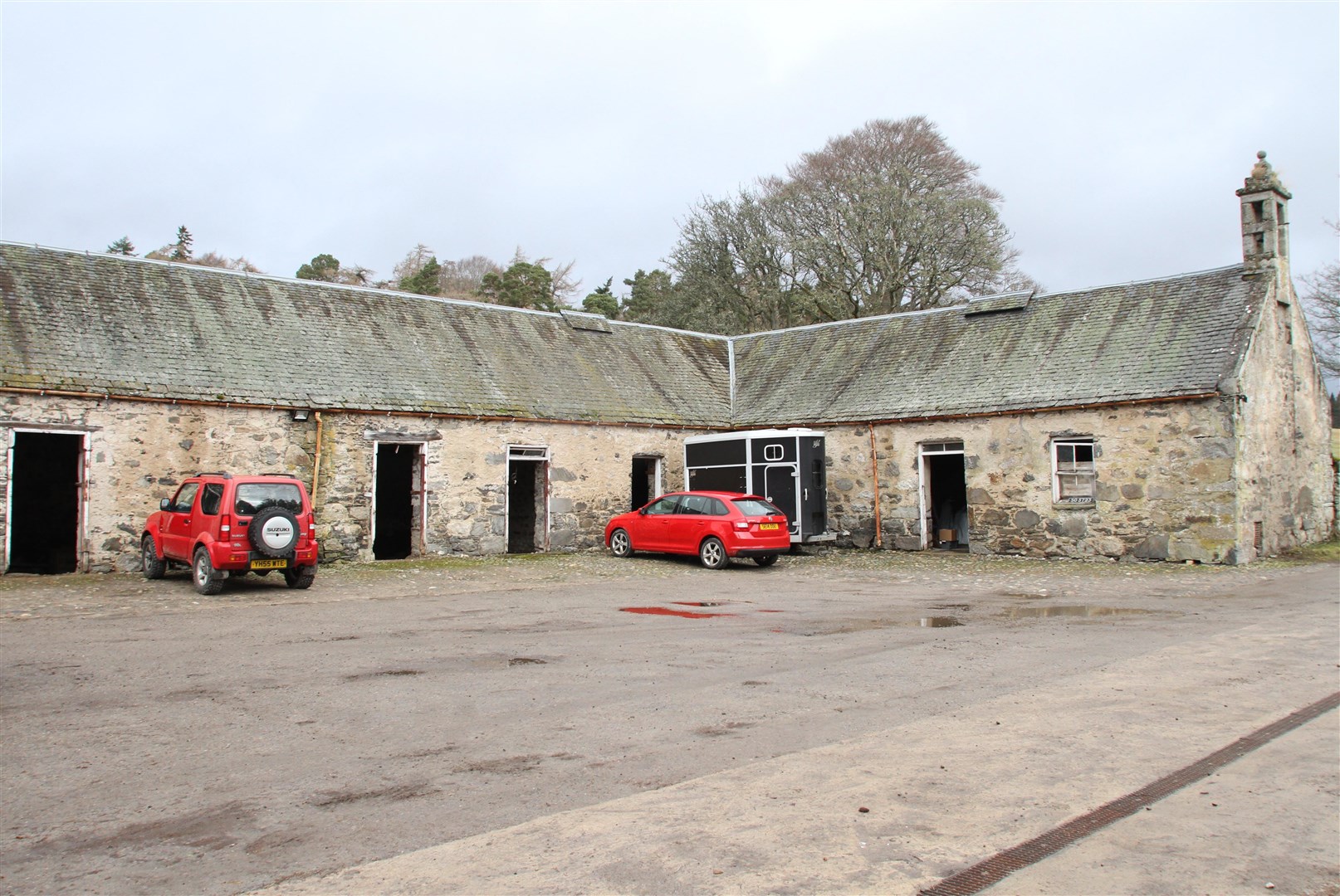 The old steading at Mains of Balavil which will form part of the new attraction if plans are approved.