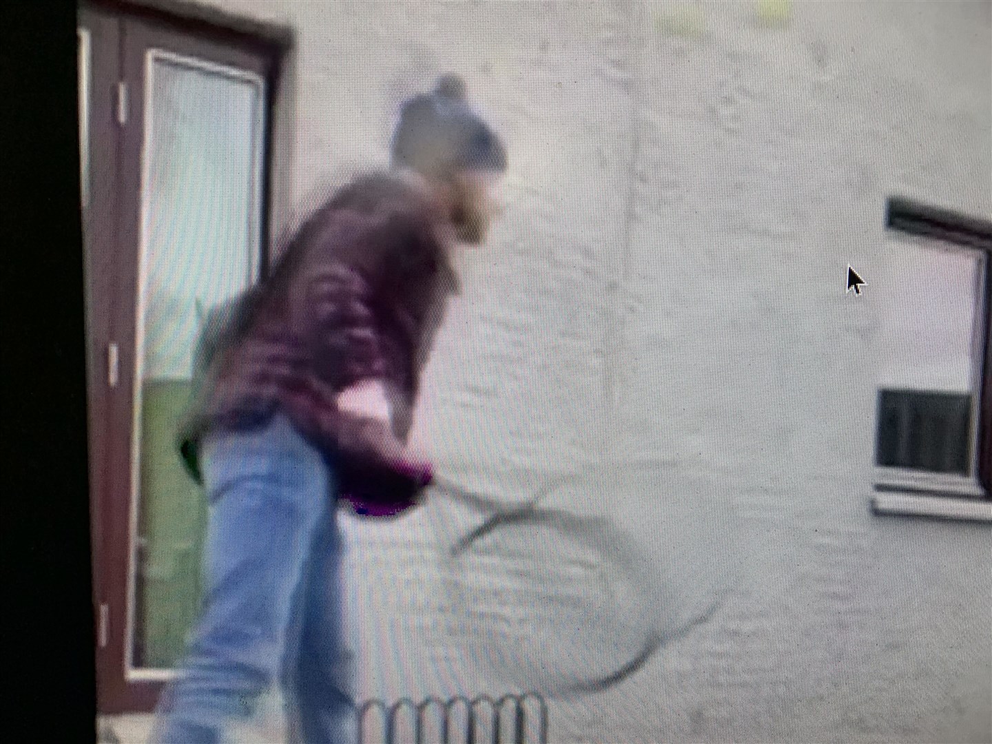Assistant tennis club coach Finlay Mcdonald uses his head.