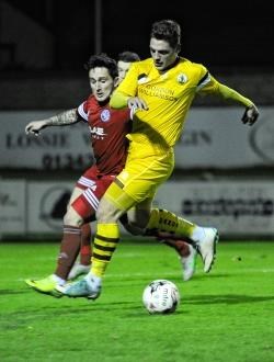 Alan Pollock scored Forres Mechanics' midweek winner against Wick