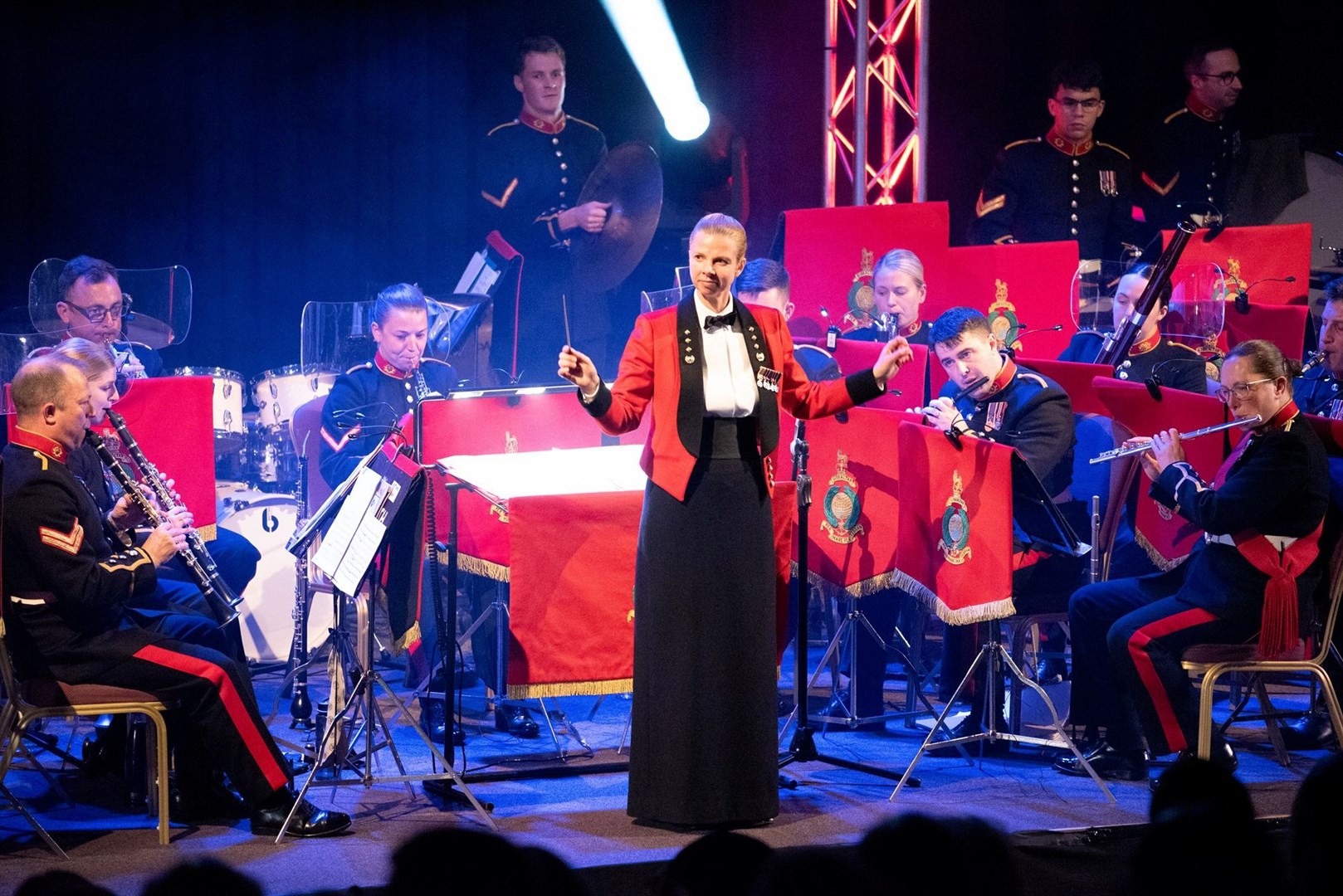 ANNE'S IN CHARGE: The maestro at work last year