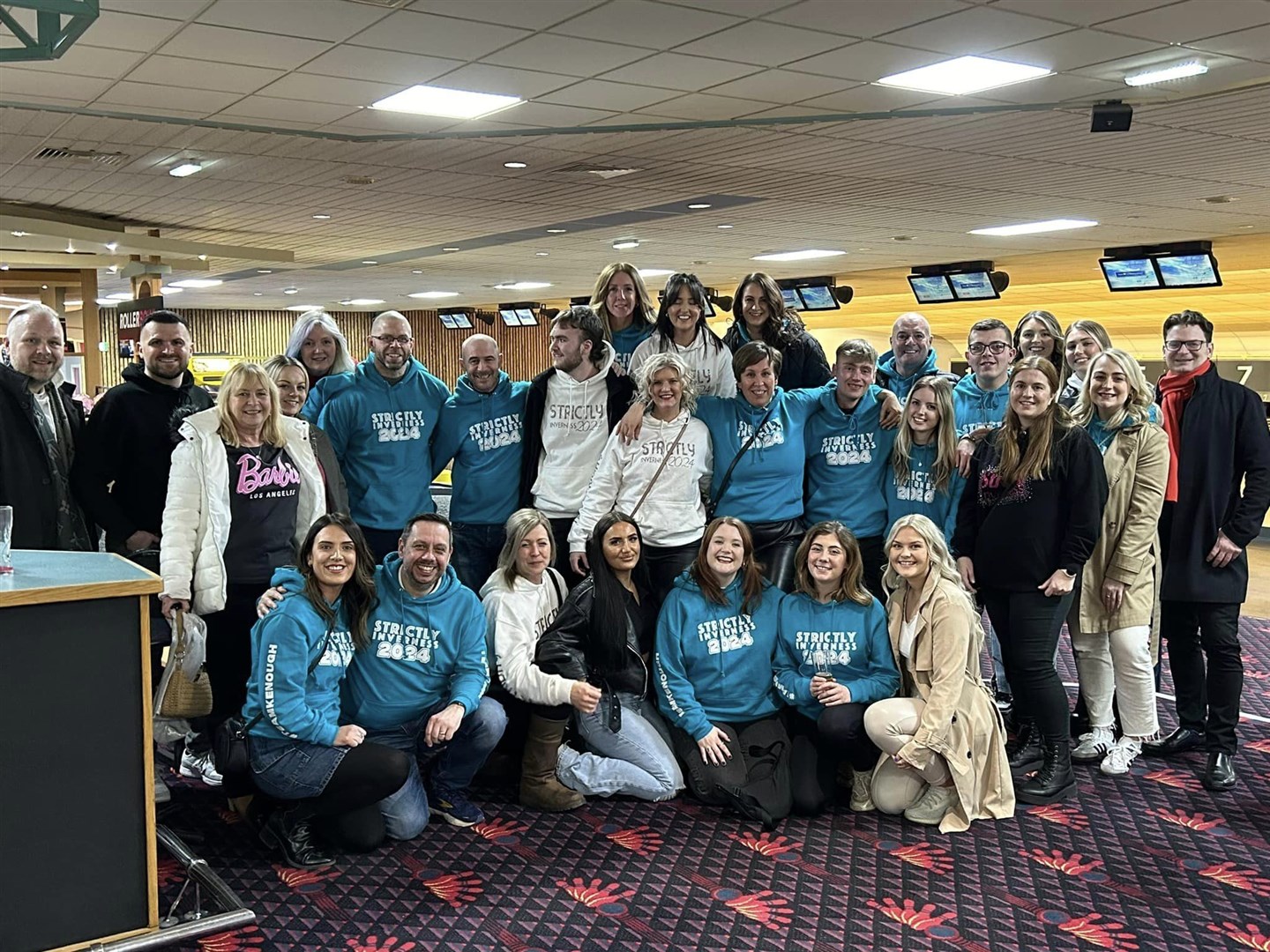 Some of the Strictly Inverness 2024 dancers and coaches.