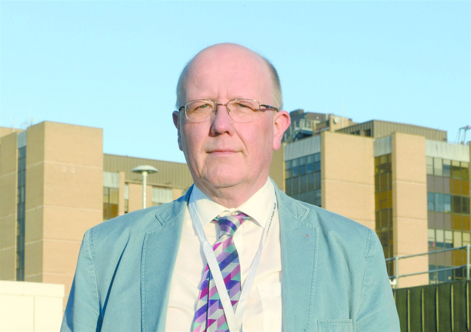 NHS Highland's director of public health Dr Tim Allison. Picture: James Mackenzie.