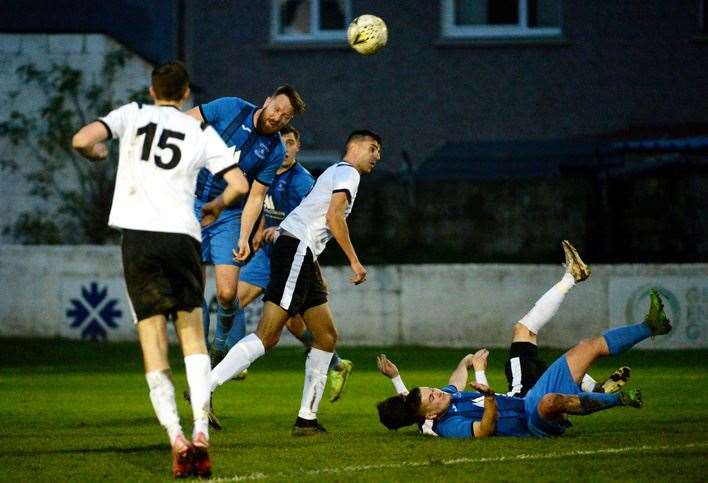 The Jags in Highland League Cup first round in mid-November against Clach – one of their last times out. Picture: James Mackenzie.