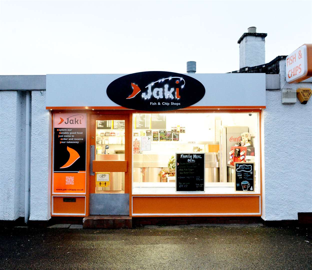 Jaki's Fish & Chip Shop in Muir of Ord - Picture: James Mackenzie