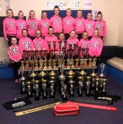 Seventeen dancers from Step'n'style had a successful weekend in Skegness, bringing home 84 trophies.