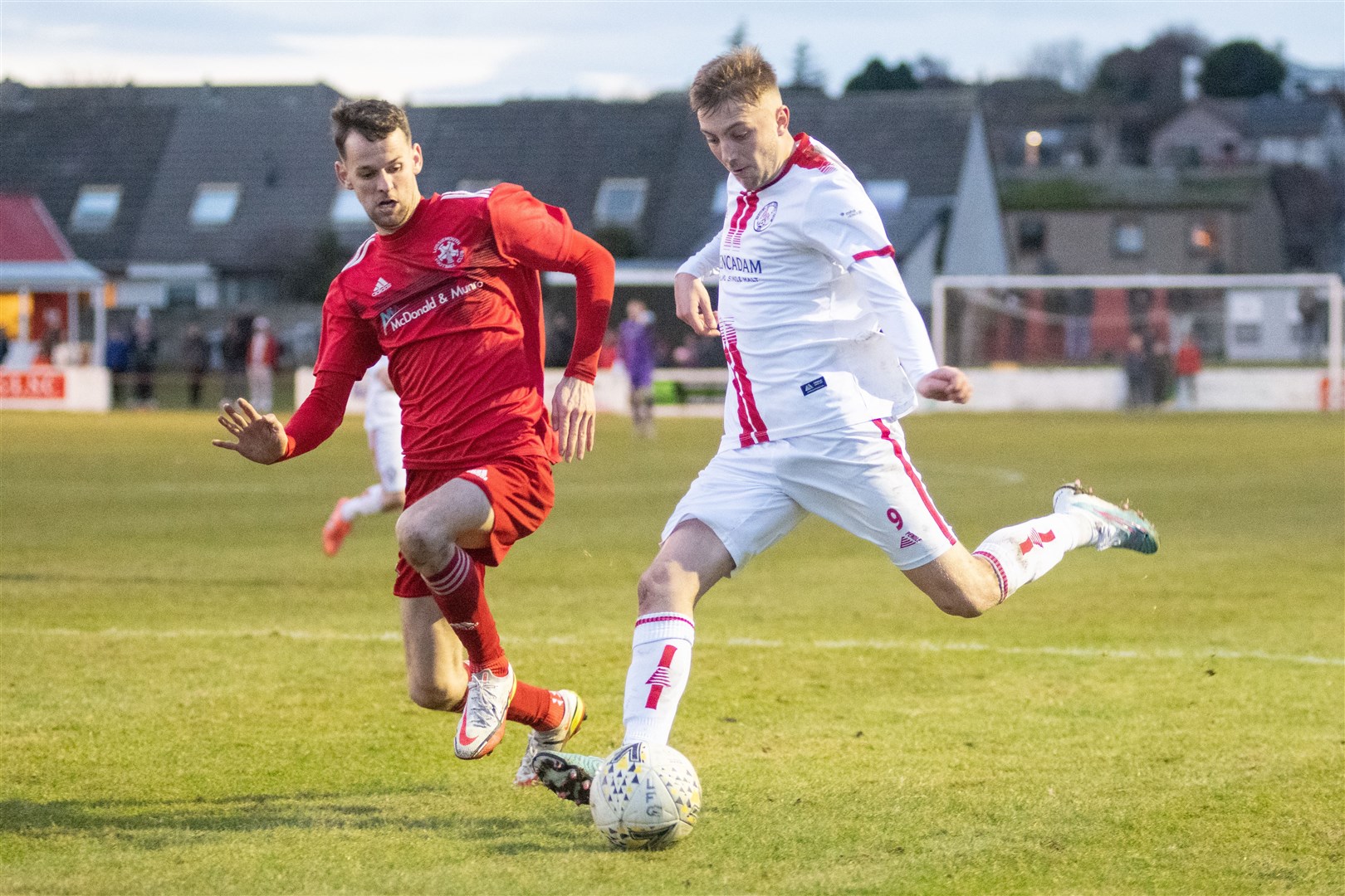 Brechin goal getter Grady McGrath. Picture: Daniel Forsyth..