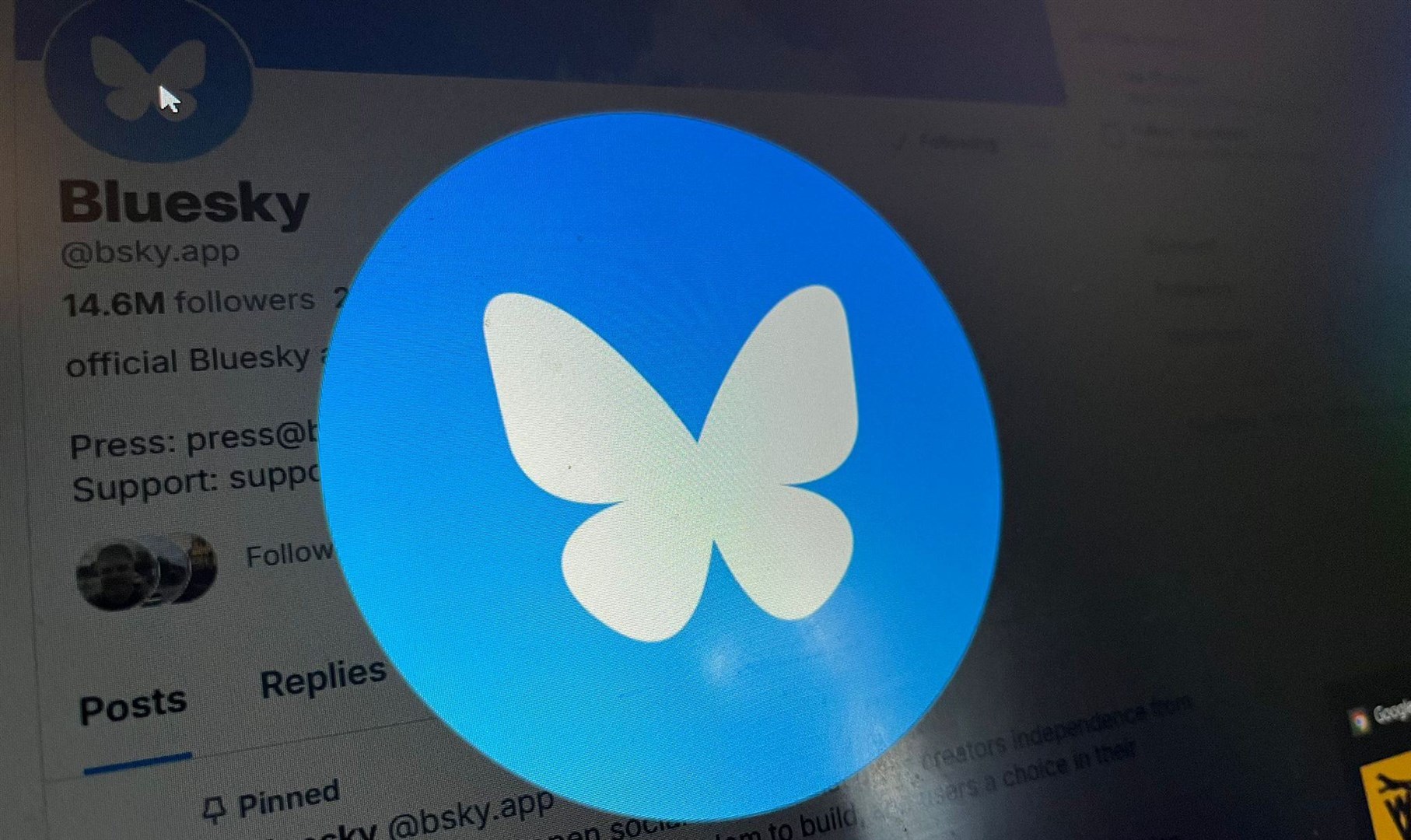 Over 21 million users are now on the Bluesky social platform.