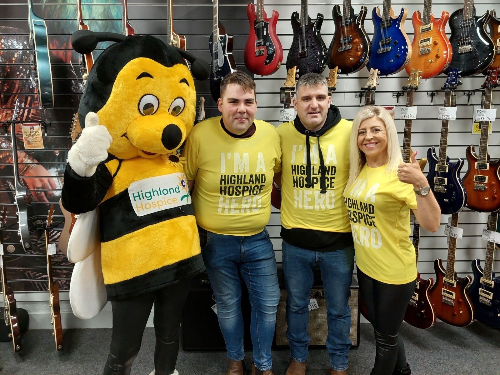 Strictly Inverness dancer Andrea Manson took Bobby Bee to meet up with Peat & Diesel at The Music Shop.