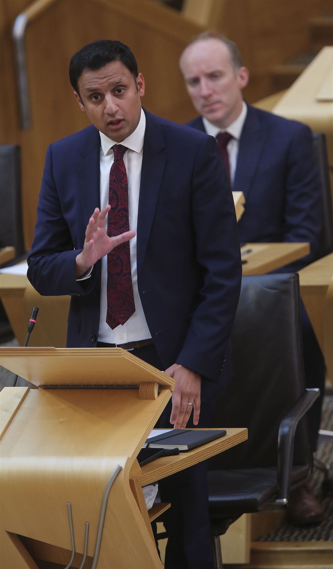 Anas Sarwar said the SNP has ‘let down’ Glasgow (Fraser Bremner/PA)