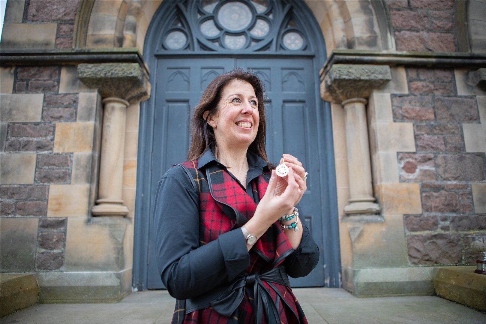 Shona MacQueen, who is from Inverness and stays in Drumnadrochit won the ladies Silver Pendant Final at The Royal National Mòd 2021