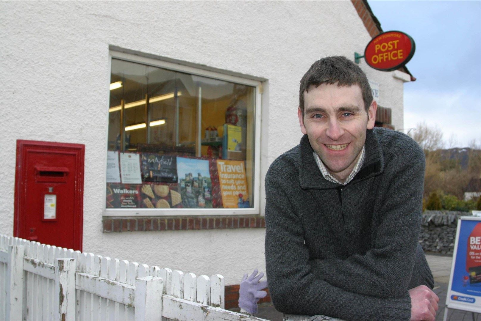 Graeme Irvine. His family have run the shop and PO for 44 years
