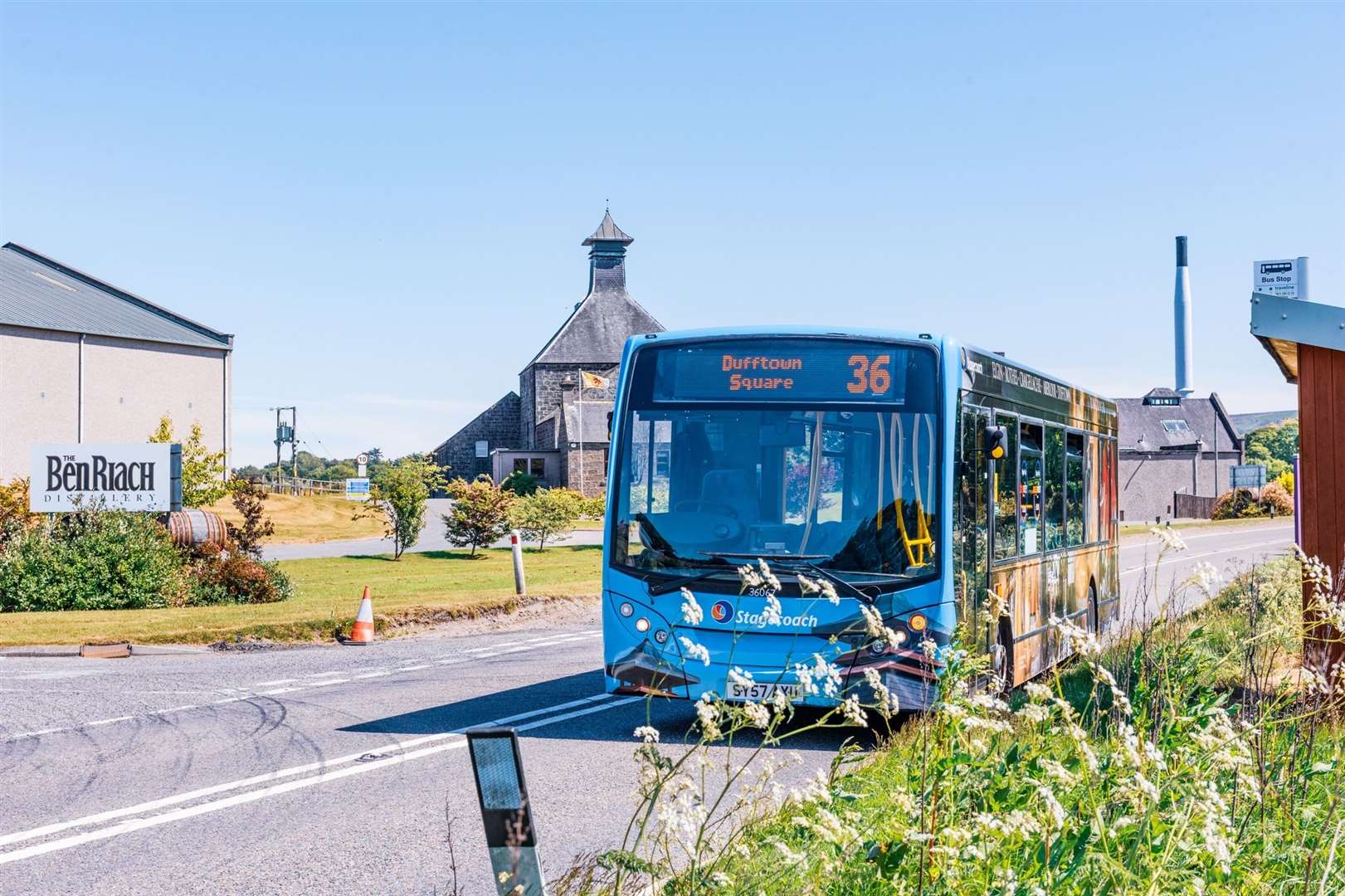 Stagecoach to trial new service linking strath and Moray from early next month.