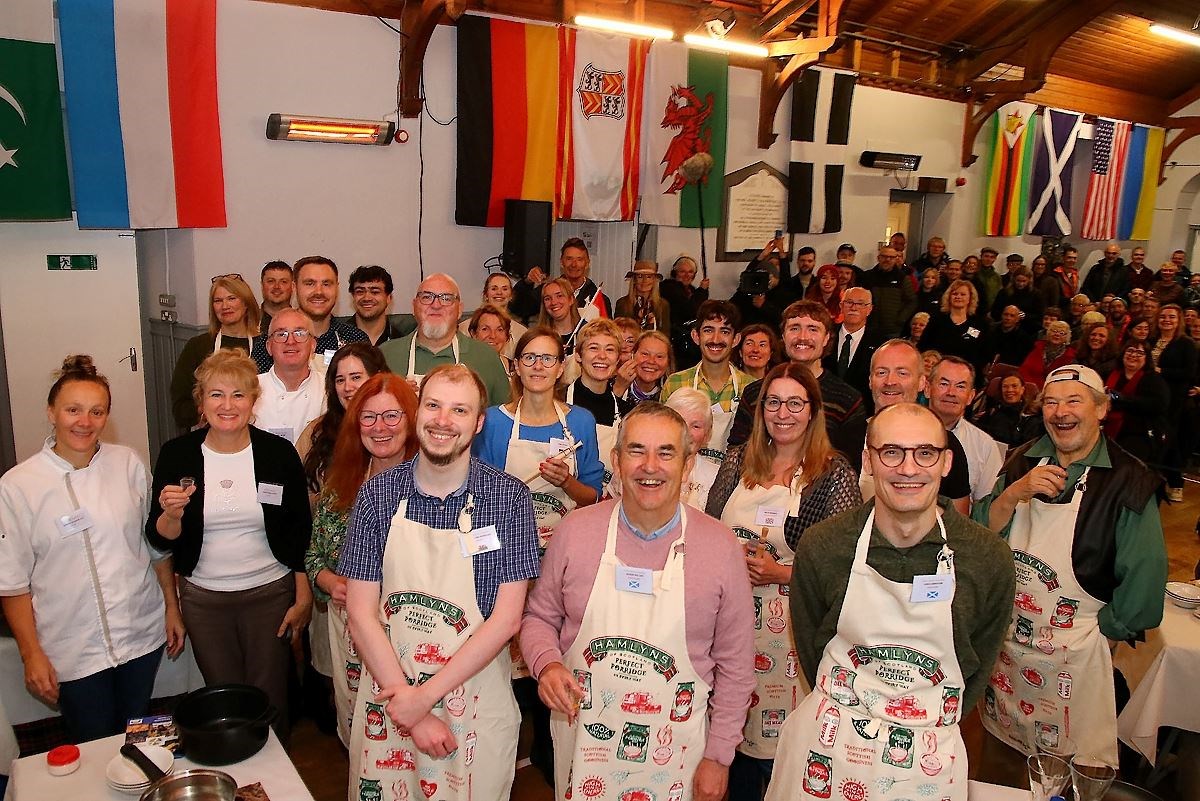 Carrbridge will host the next World Porridge Championship at the village hall in October.