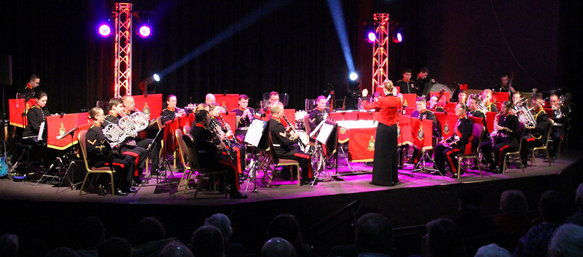 The Royal Marines are set to return after last year’s huge sucess in the auditorium at the Macdonald Aviemore Resort.