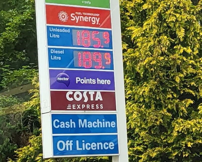 Fuel costs continue to rise.