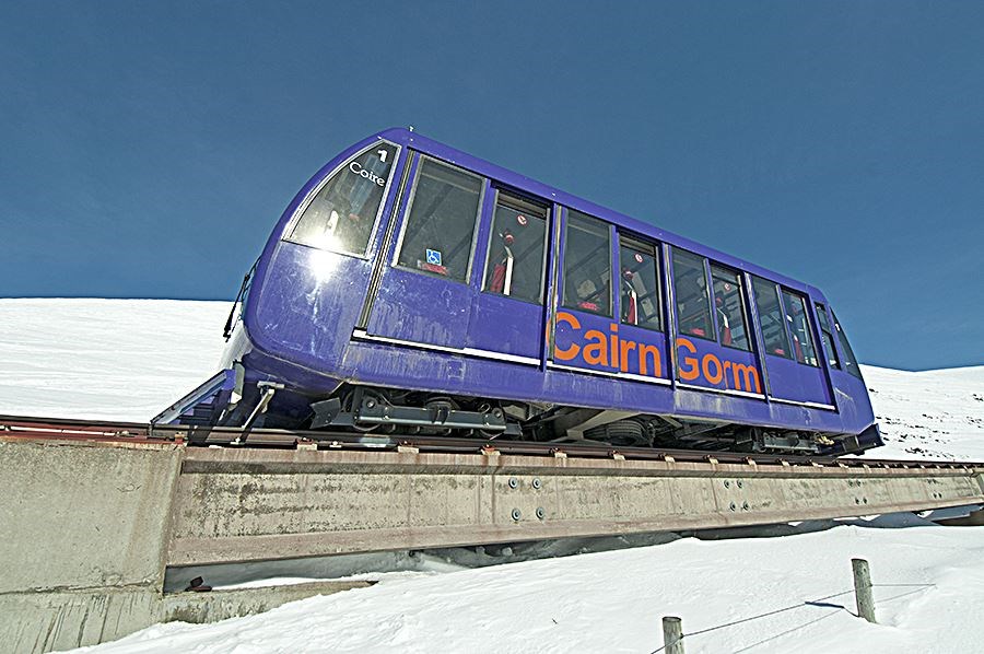 The funicular is due to return to operation this winter after more than four years and will have a new-look.