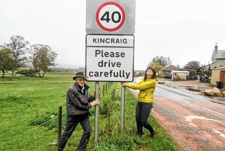 Kincraig Speed Limit, B9152, Kincraig, Speed Limit