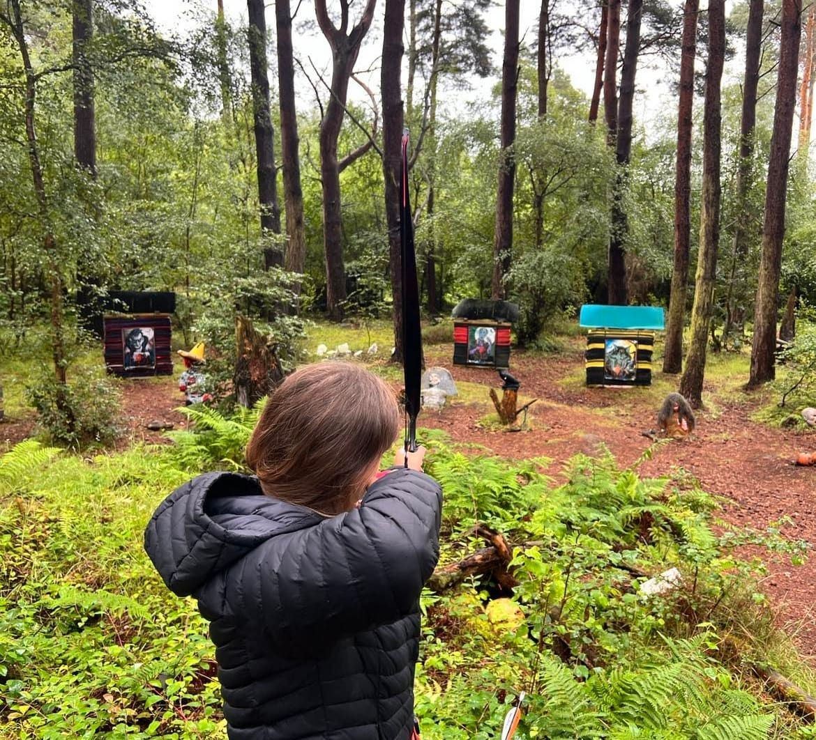 Try out archery with Bowhunter Woodland Activities and Adventures - and maybe catch a haggis.