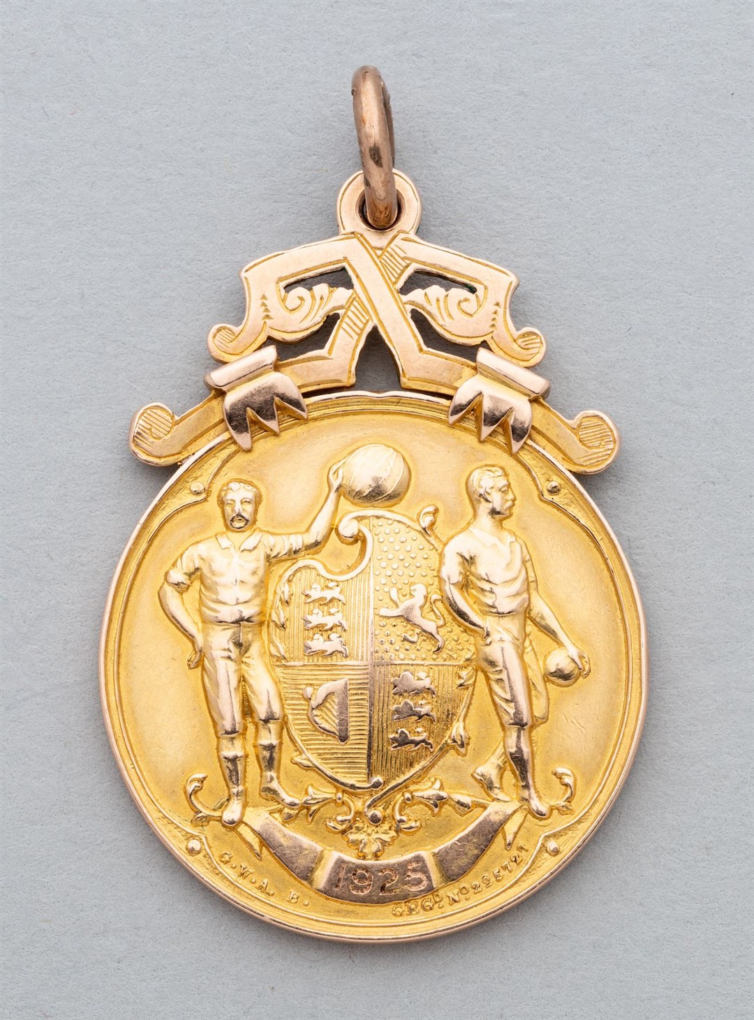 When Harry Johnson junior won the FA Cup in 1925, he and his father became the first father-son duo to have lifted the trophy (Graham Budd Auctions/PA)