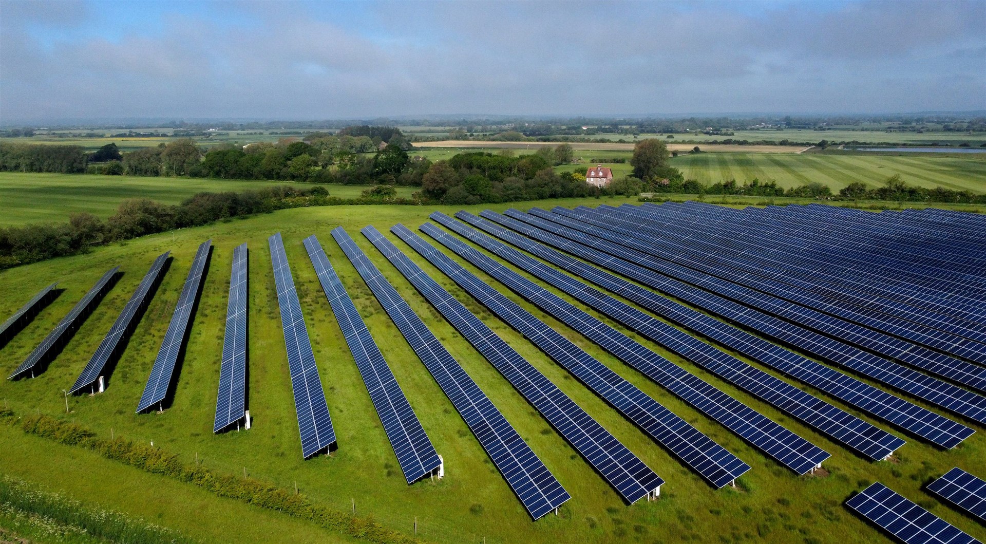 81% of those surveyed backed the use of solar farms (Gareth Fuller/PA)