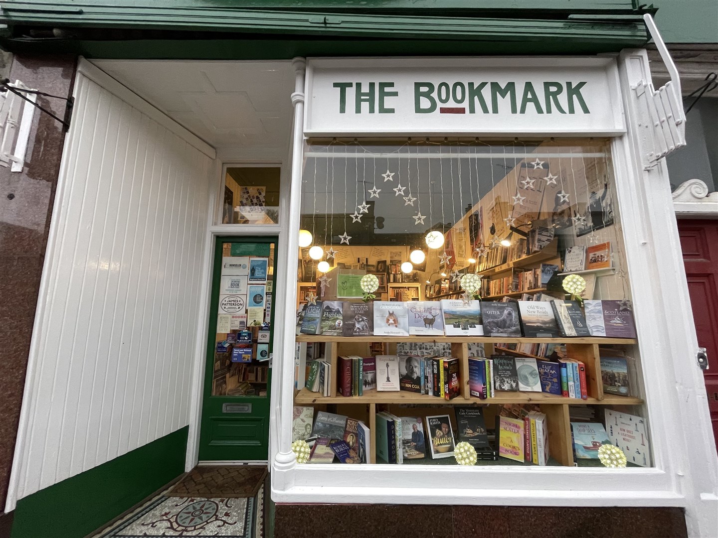 Making its mark: Marjory Marshall's award-winning shop in High Street, Grantown