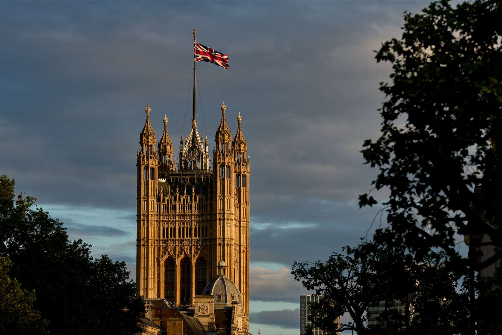 Victoria Tower, part of the Palace of Westminster in London (John Walton/PA)