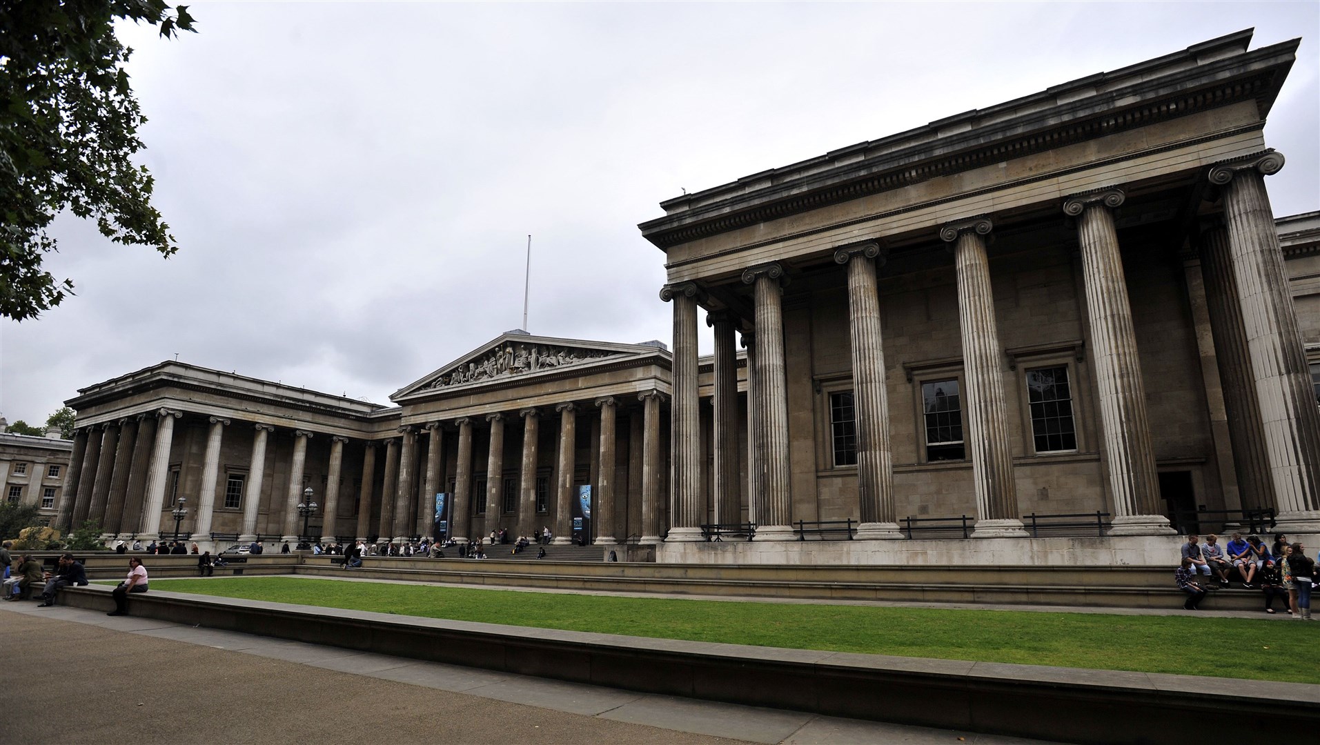 General view of the British Museum in Bloomsbury, London (PA)