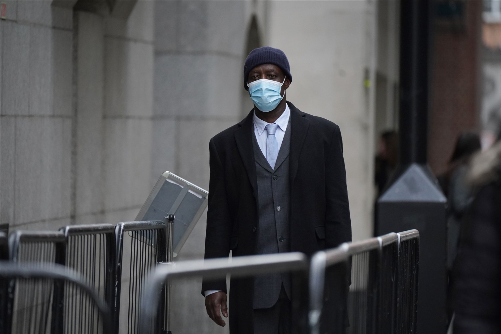 Retired Metropolitan police officer Stephen Kyere (Yui Mok/PA)