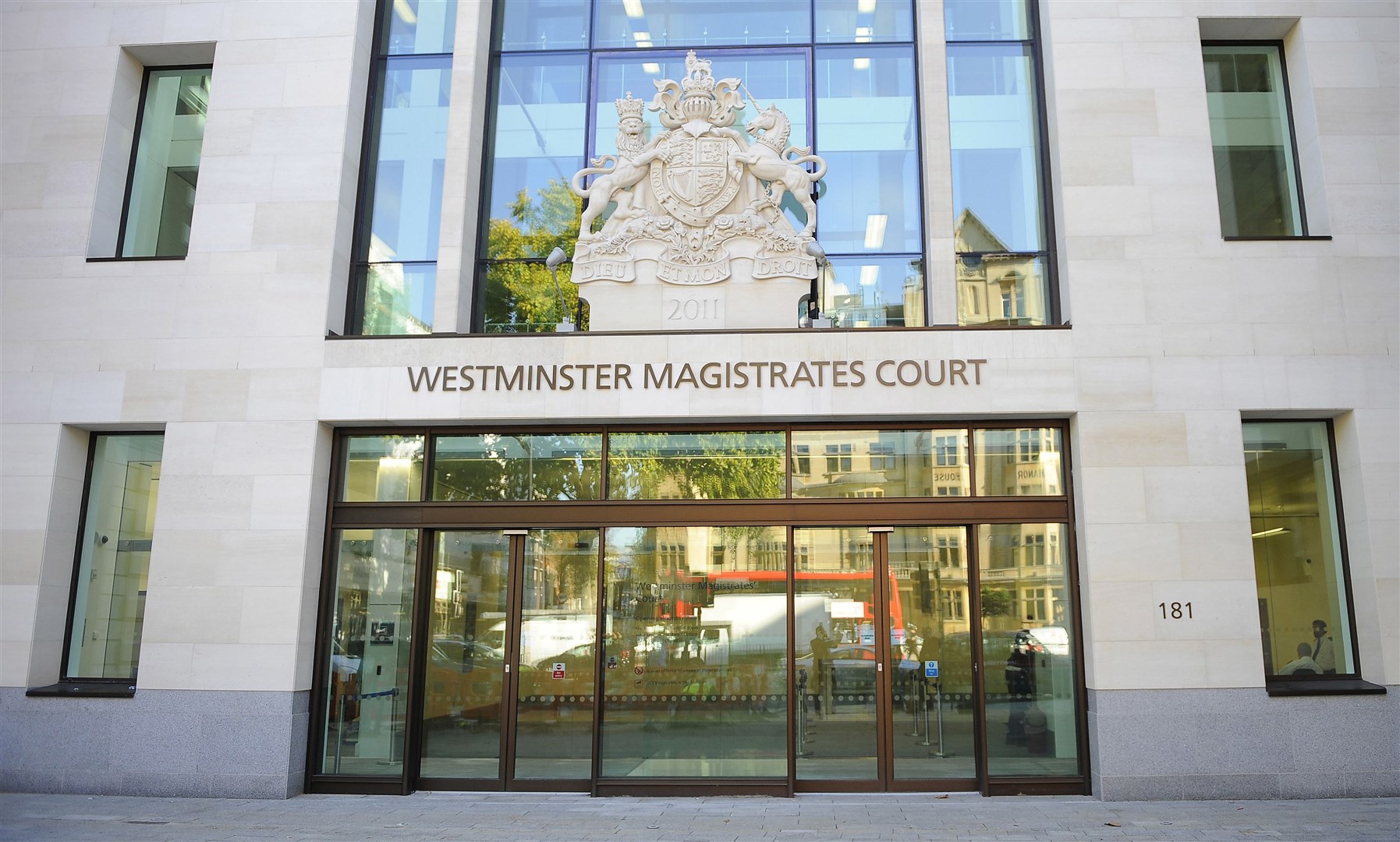 The trial was being held at Westminster Magistrates’ Court (Kevin Quigley/PA)