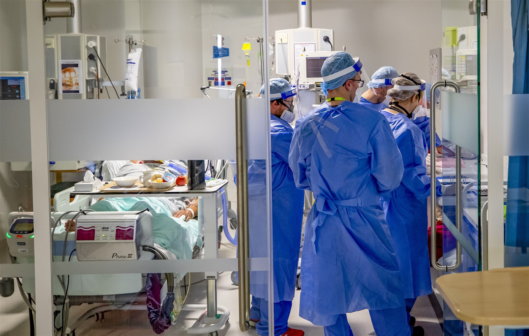 Many intensive care workers are ‘running ragged’, according to Dr Puthucheary (Peter Byrne/PA)