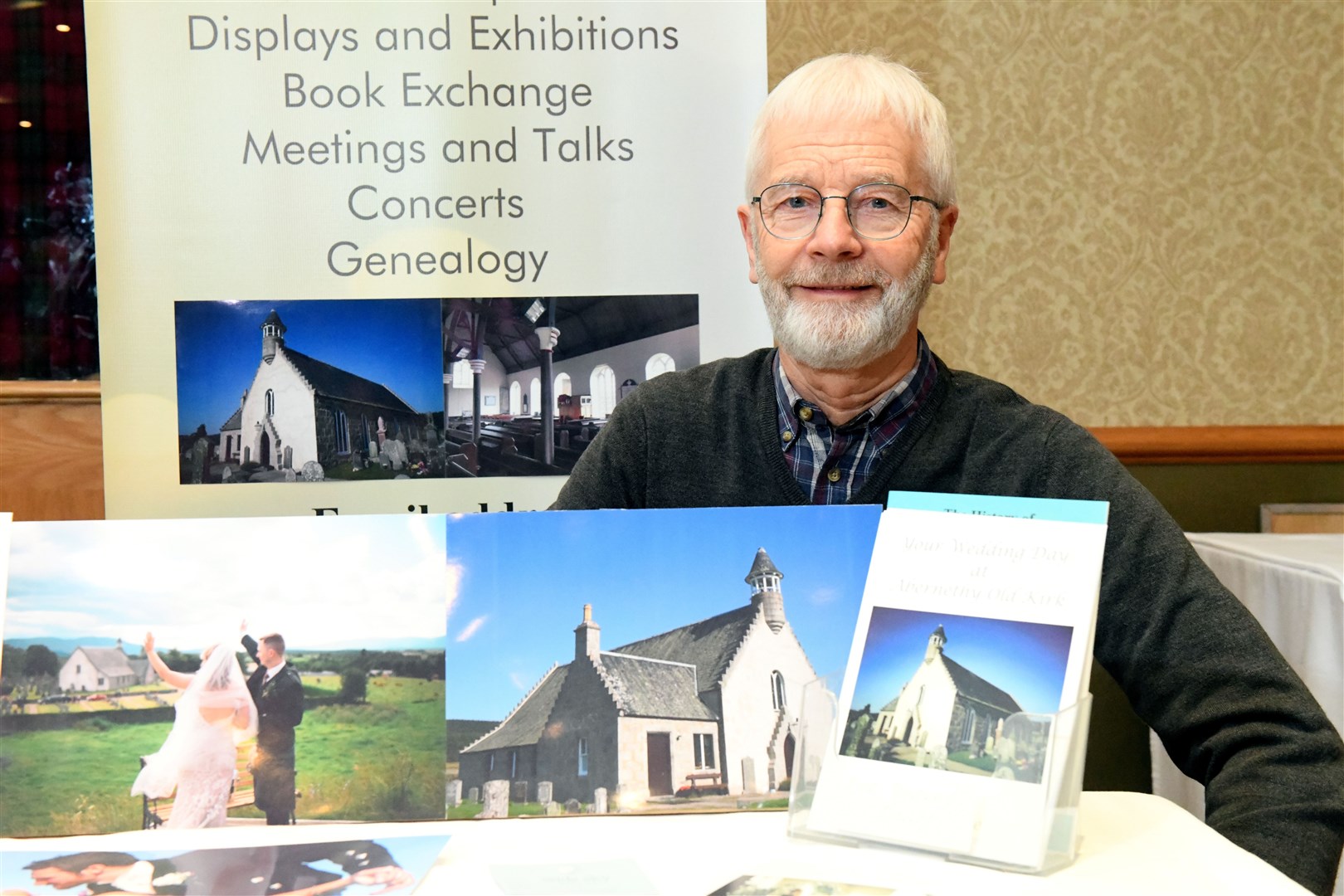 Dougie Burns, Abernethy Old Kirk Association. Picture: James Mackenzie.