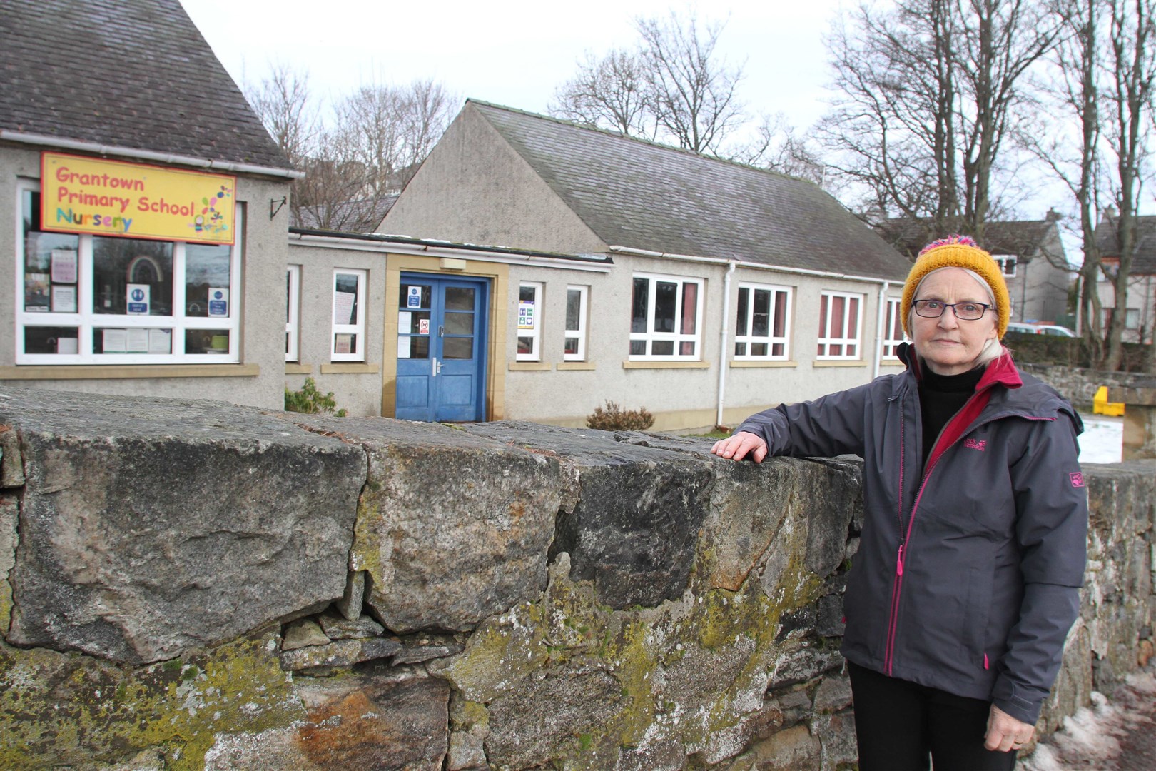 Local Highland councillor Muriel Cockburn at the nursery.