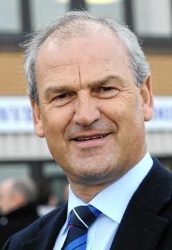 Caley Thistle chairman George Fraser, who is to step down from the role in September.