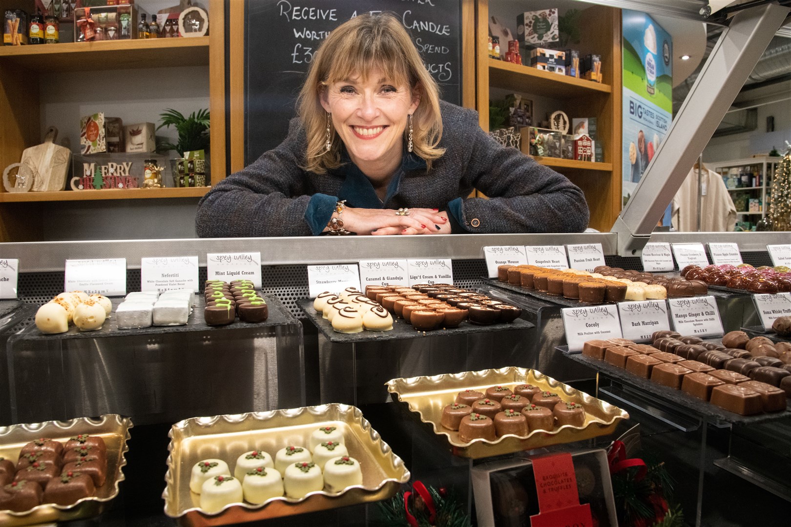 Nicky Marr at Spey Valley Retail, Aviemore...Picture: Daniel Forsyth..