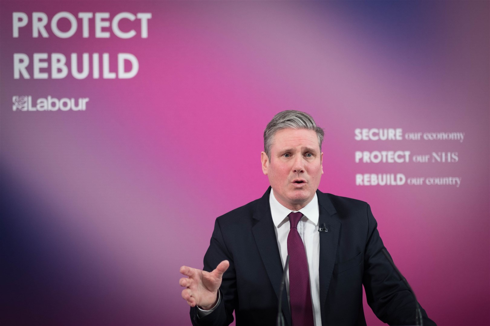 Sir Keir warned of a £90 council tax bombshell for households (Stefan Rousseau/PA)