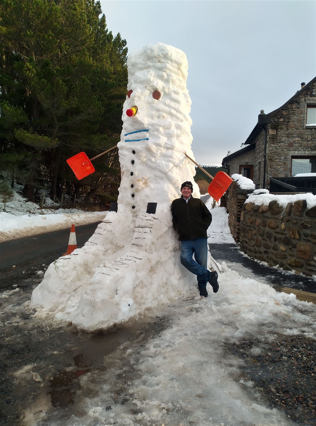 Victor and Mr Frostie remembering that day 45 years ago