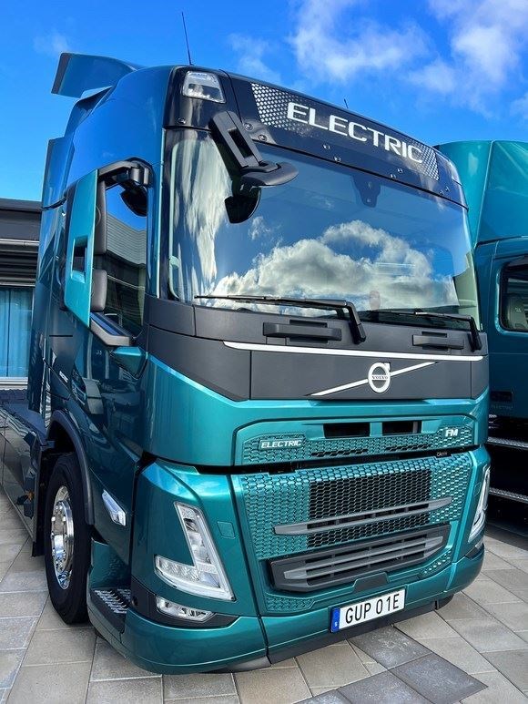One of the new trucks