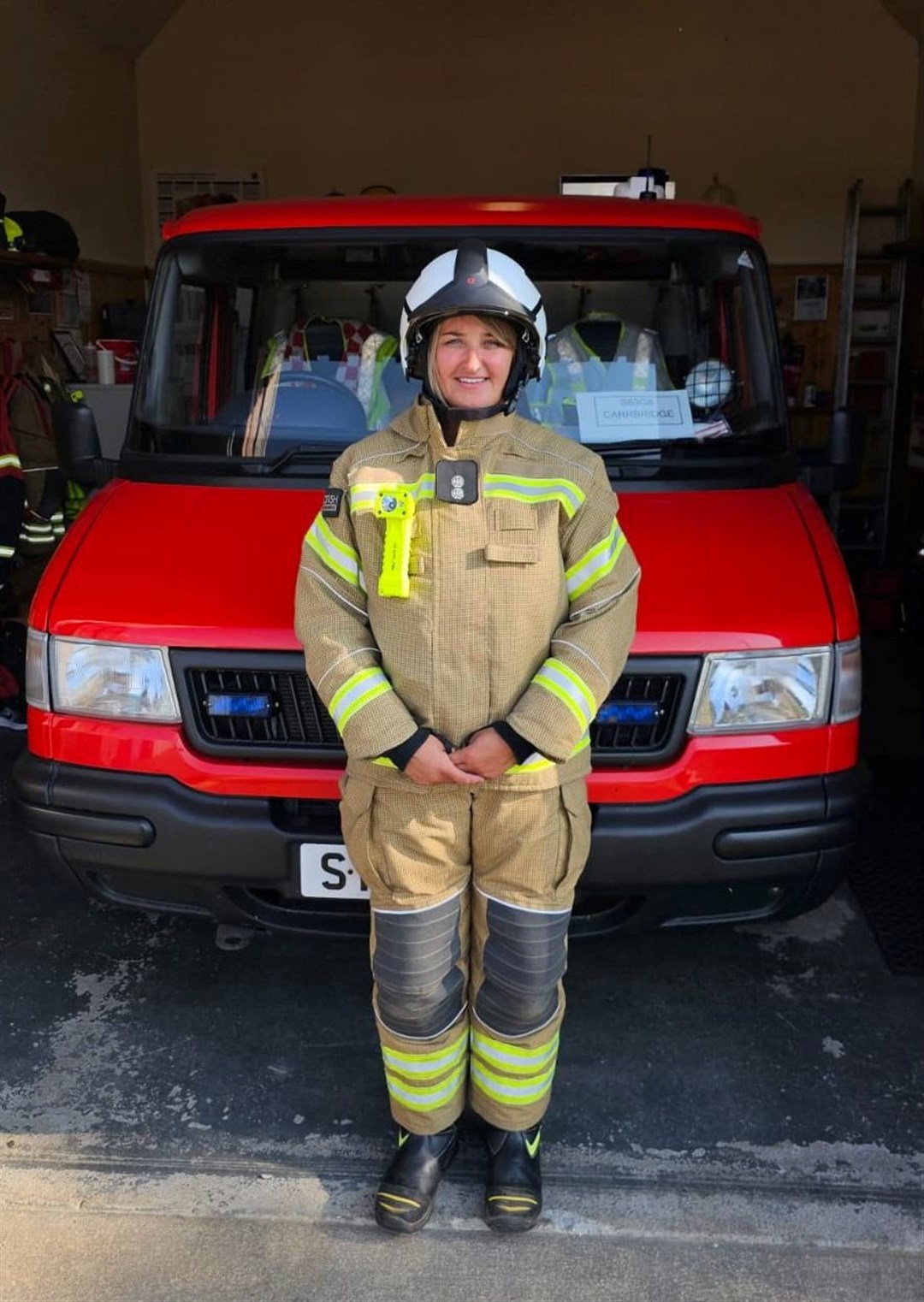 Carrbridge's new commander: Megan Murray