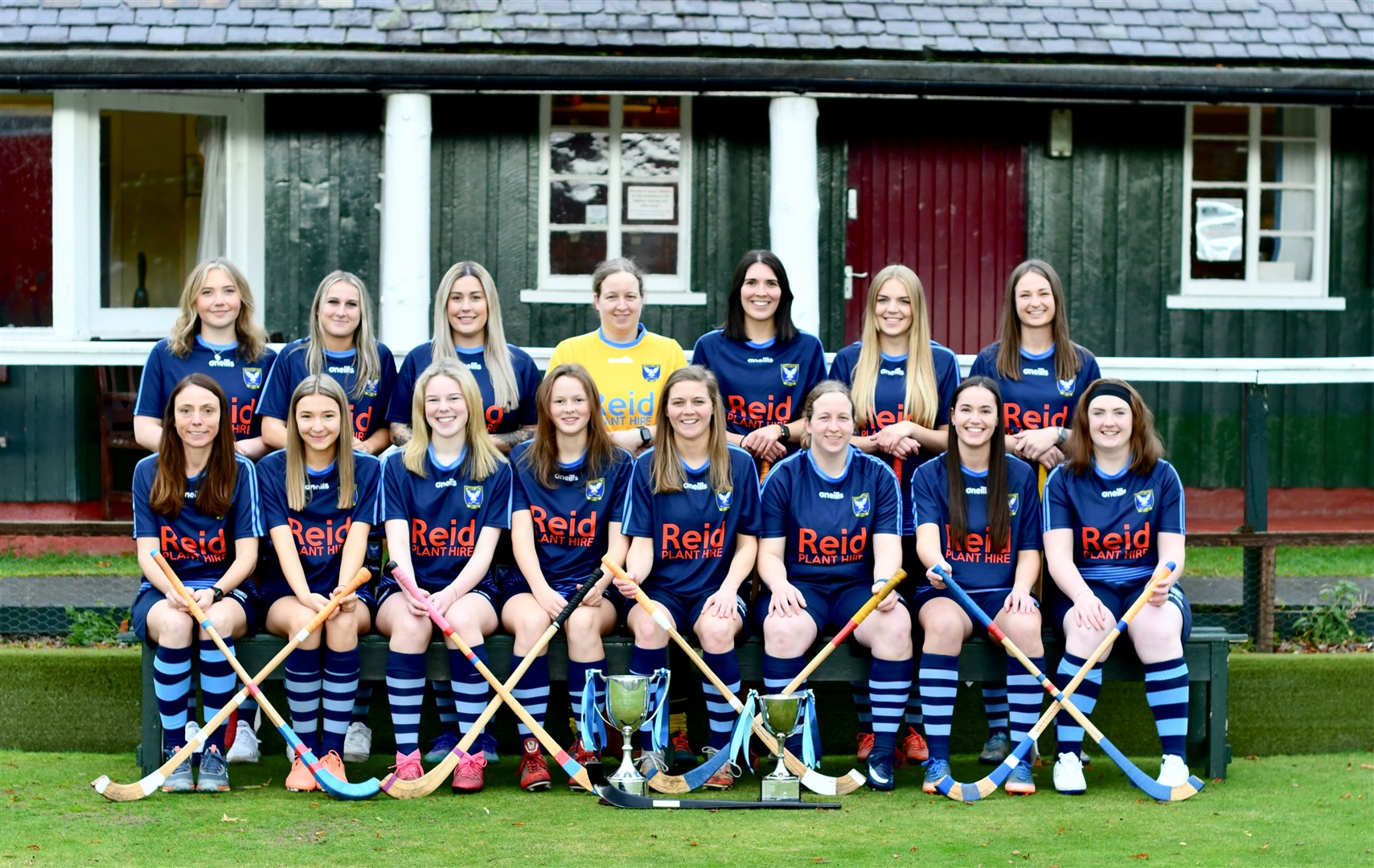 Badenoch's first team are having another fantastic season with the league and cup double very much on. Picture: Fiona Young.