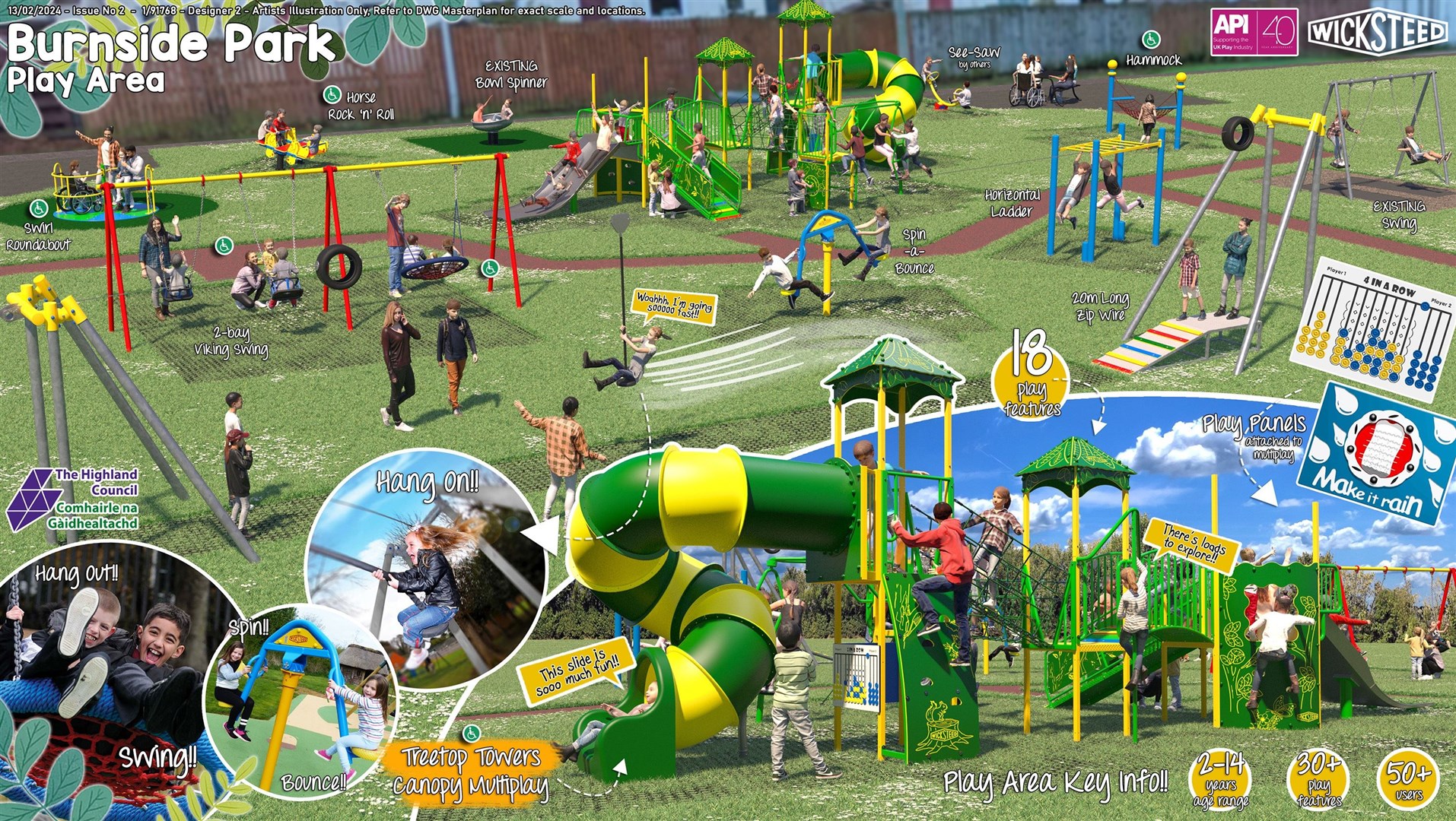 IT'S A WINNER: The winning design for the new play park at Aviemore