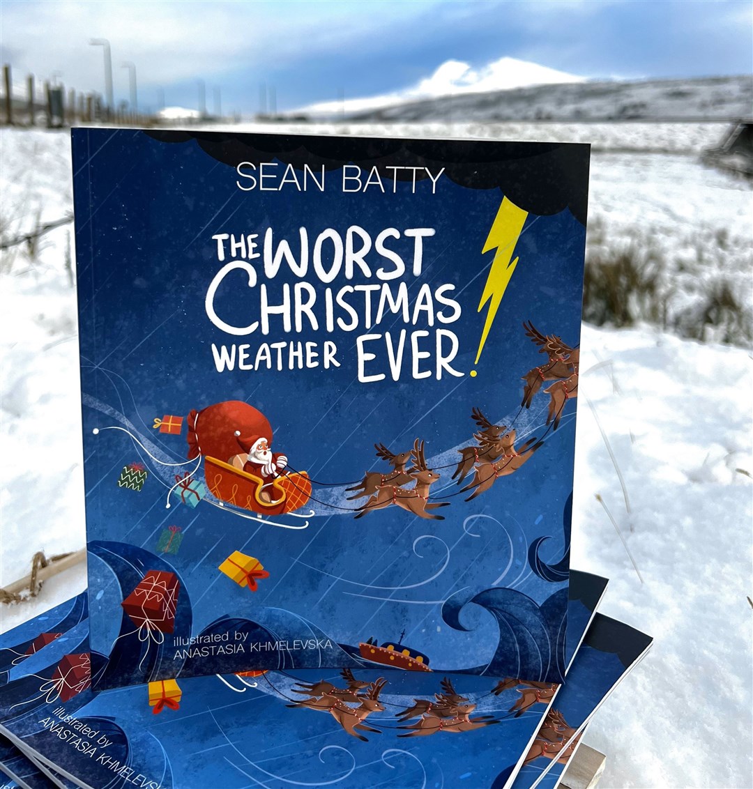 STV weatherman Sean Batty's new book The Worst Christmas Weather Ever.