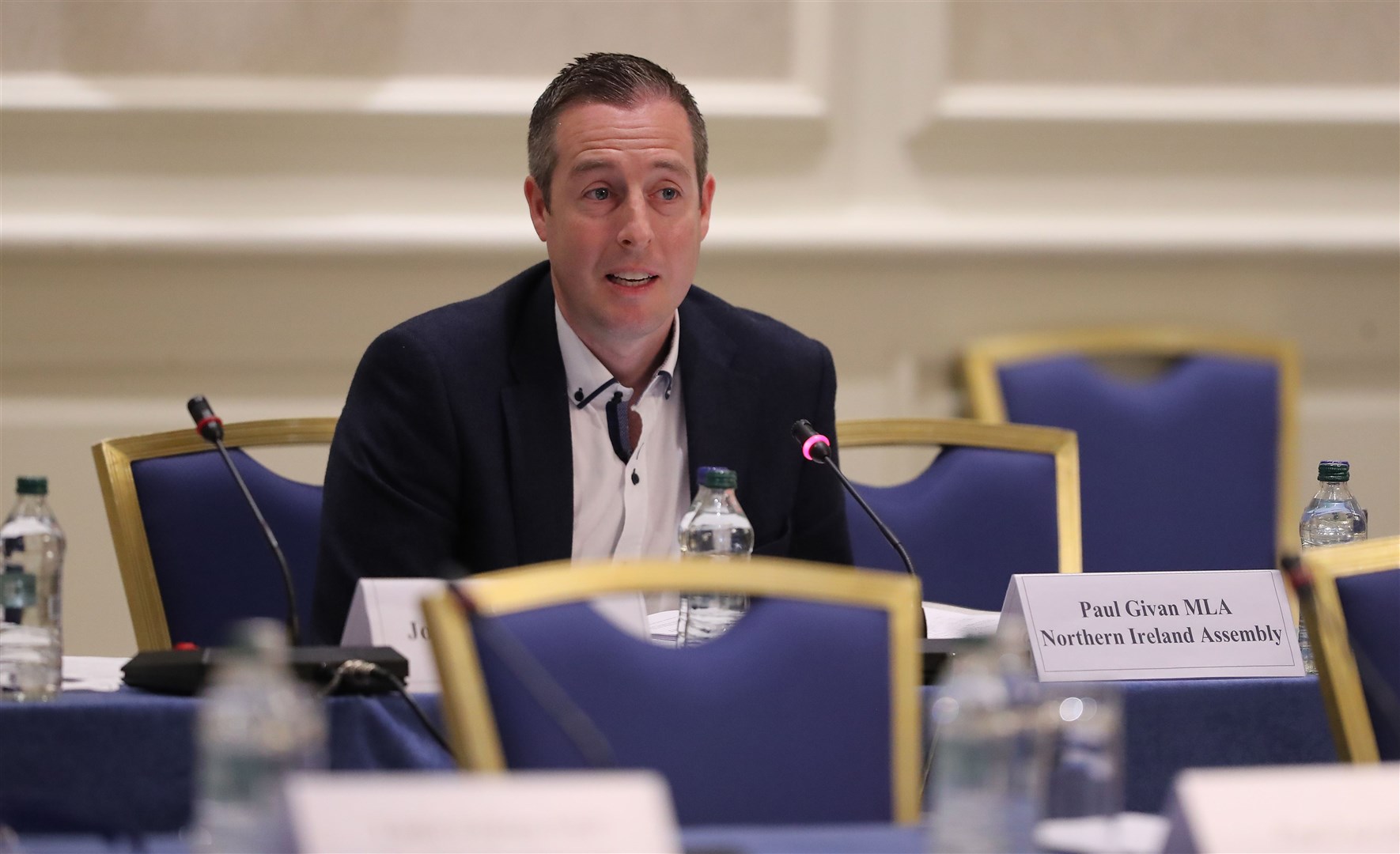 DUP MLA Paul Givan has been named as Northern Ireland’s next First Minister (Niall Carson/PA)